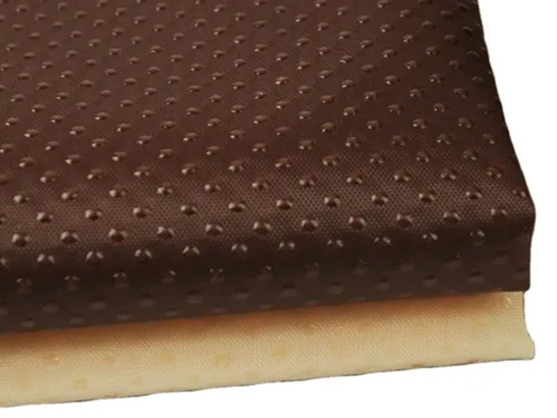 Tejido Oxford de poliéster 1519 con tejido antideslizante DOT de PVC