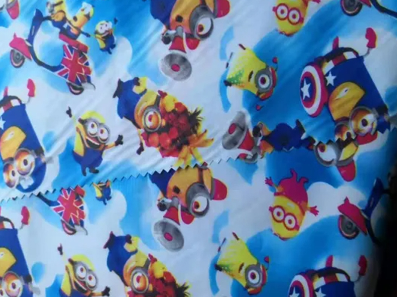 Tela Tafetán Estampada con Revestimiento de PVC 100% Poliéster para Impermeable/Bolsas.